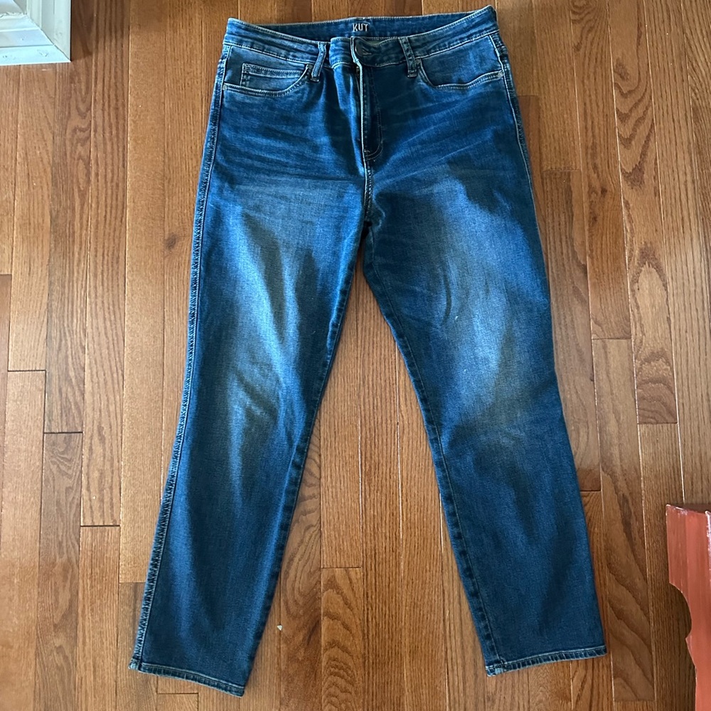 Kut from the Kloth Woman’s Dark Blue Jeans